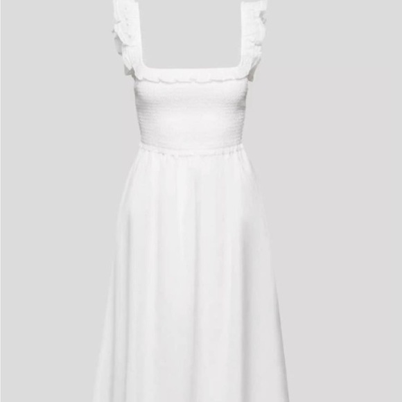 Aritzia Reminisce Dress (L) White - Picture 1 of 5